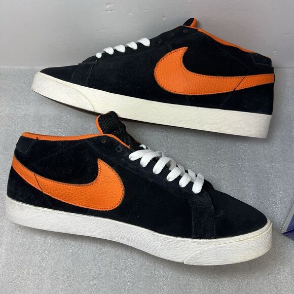 Nike Blazer Mid Sb Cs Brian Anderson Sneaker 2010 Sz 11 Black Orange Mint In Box main image 11